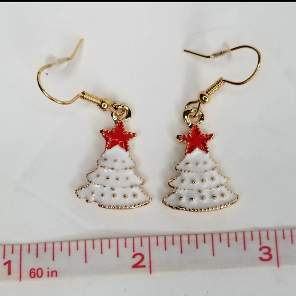 🍁3/$25 2 pair Christmas Earrings - Picture 7 of 8